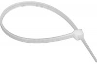 Стяжка кабельная белая 2,5*100 мм (100 шт./уп.) SGS 4500SGS